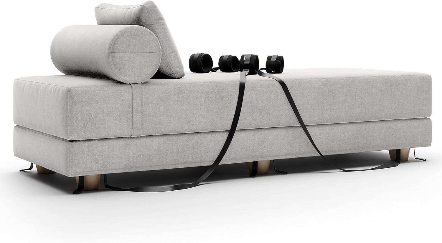 Liberator Divan Black Label Daybed with Microfiber Cuffs