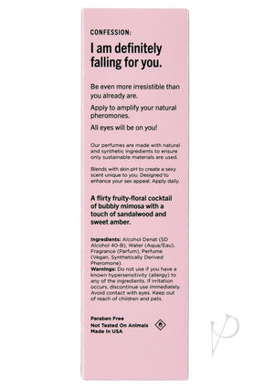 Simply Sexy Pheromone Perfume Head Over Heels Spray .3 oz