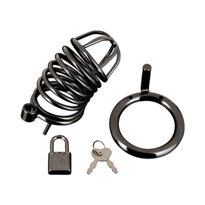 Blue Line Deluxe Role Play Chastity Cage