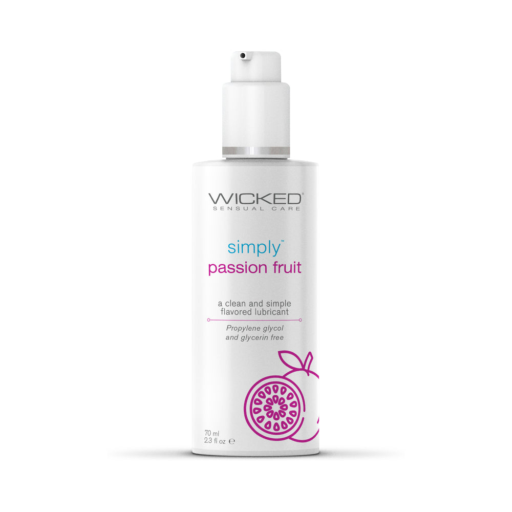 Wicked Simply Passion Fruit Water-Based Flavored Lubricant