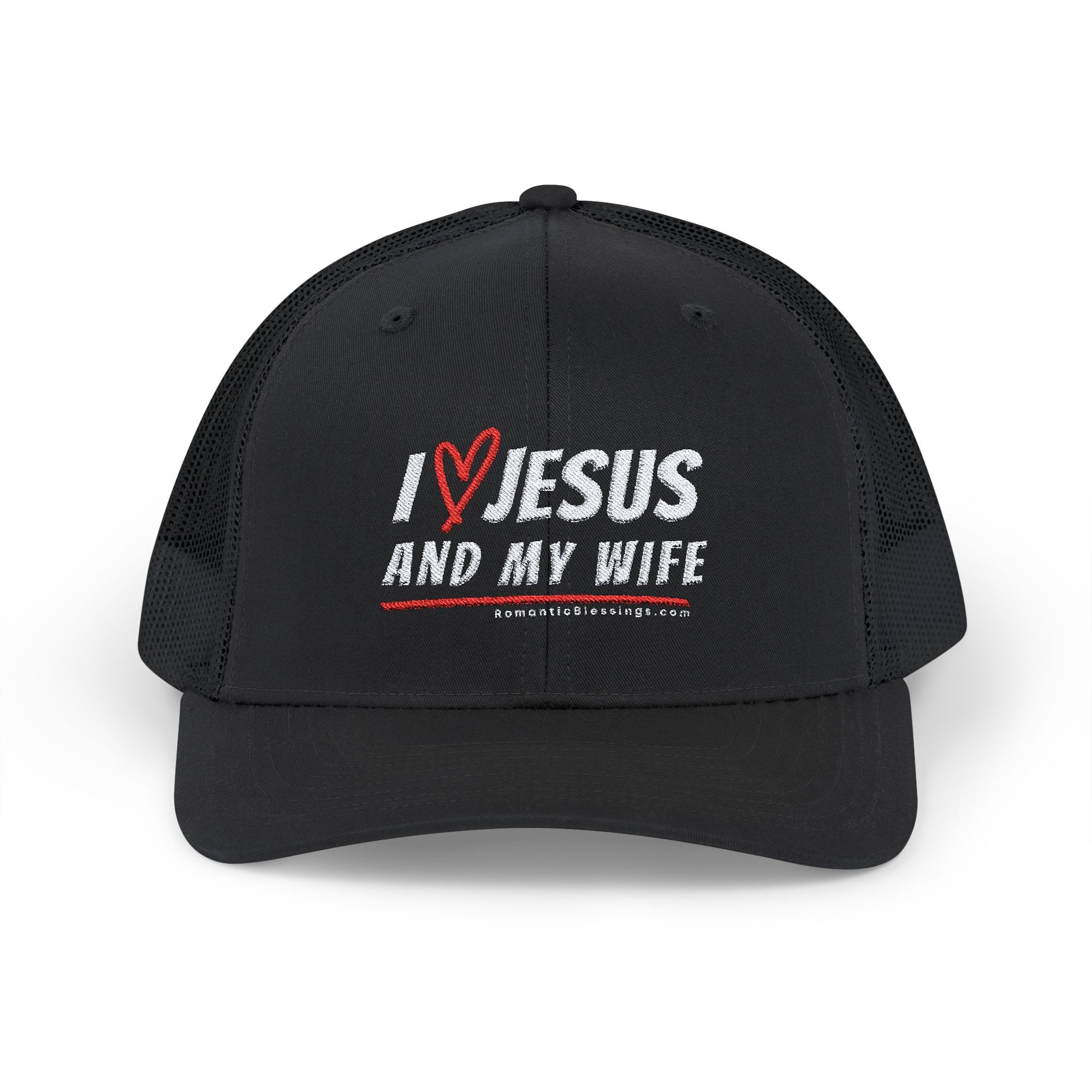 Christian Marriage Message for Husbands on a Snapback Cap