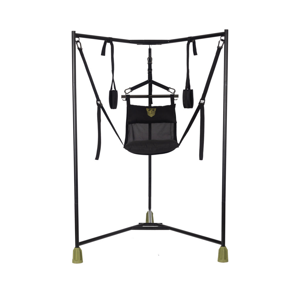 Fort Troff Hammock One Piece Construction Hangar Sling Black