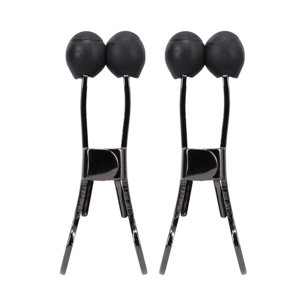 Merci Nippers Stainless Steel Nipple Clamps with Silicone Tip