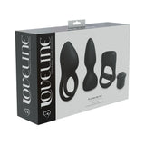 LoveLine Couple's Pleasure 10 Speed Silicone Rechargeable Waterproof Vibrator Kit