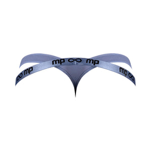 Male Power Infinite Comfort Amplifying Strappy Thong with Full Rear Exposure Periwinkle