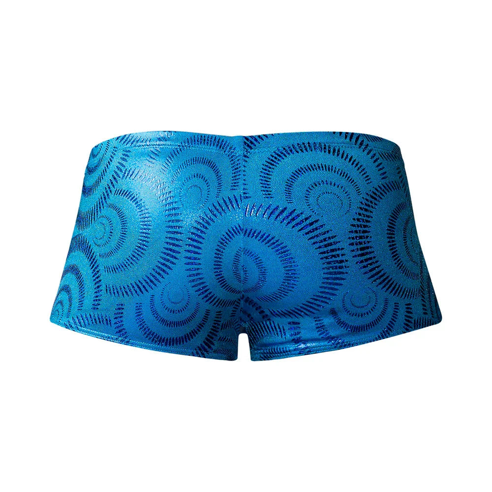 Male Power KaleiDickscope Mini Short Sky Blue