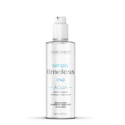 Wicked Simply Timeless Aqua 4 oz Lubricant