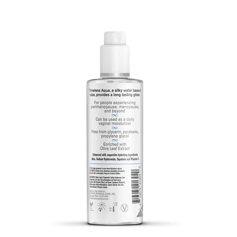 Wicked Simply Timeless Aqua 4 oz Lubricant
