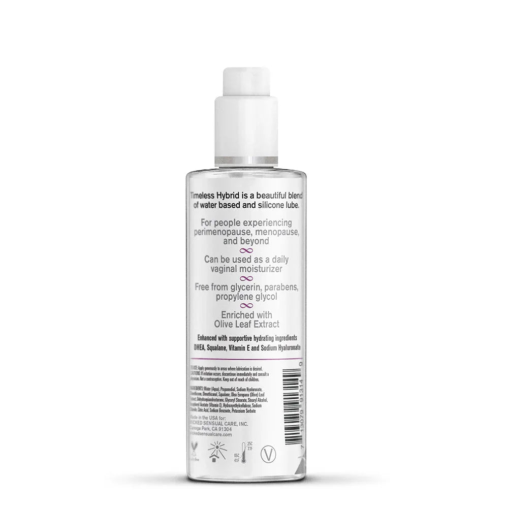 Wicked Simply Timeless Hybrid 4 oz Lubricant