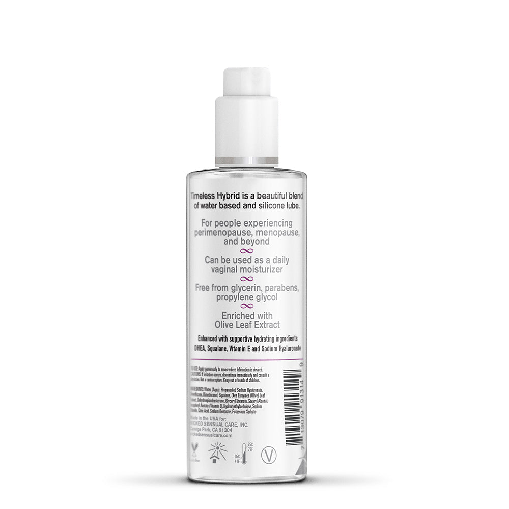 Wicked Simply Timeless Hybrid 4 oz Lubricant
