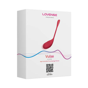 Lovense Vulse App-Controlled Hands-Free Thrusting Egg Vibrator