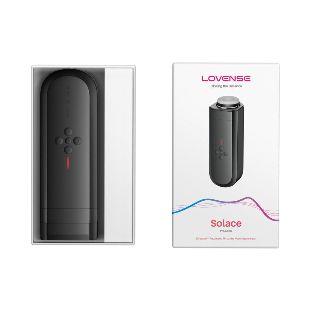 Lovense Solace App-Compatible Automatic Thrusting Penis Stroker - Romantic  Blessings