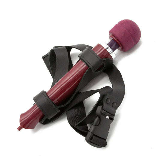 KinkLab Wand Thigh Harness Black