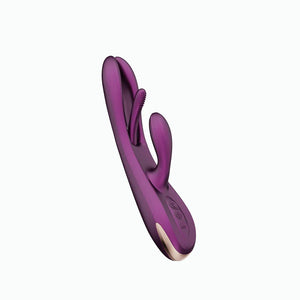 Honey Play Box Terri App-Controlled Kinky Finger Tapping Rabbit Vibrator Purple