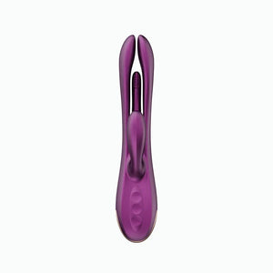 Honey Play Box Terri App-Controlled Kinky Finger Tapping Rabbit Vibrator Purple