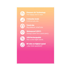 ROMP Kiss Clitoral Suction Toy with Pleasure Air Technology Pink/Coral