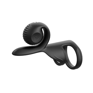 Snail Vibe SVibe Jovi Couples Ring Dual Stimulator Black