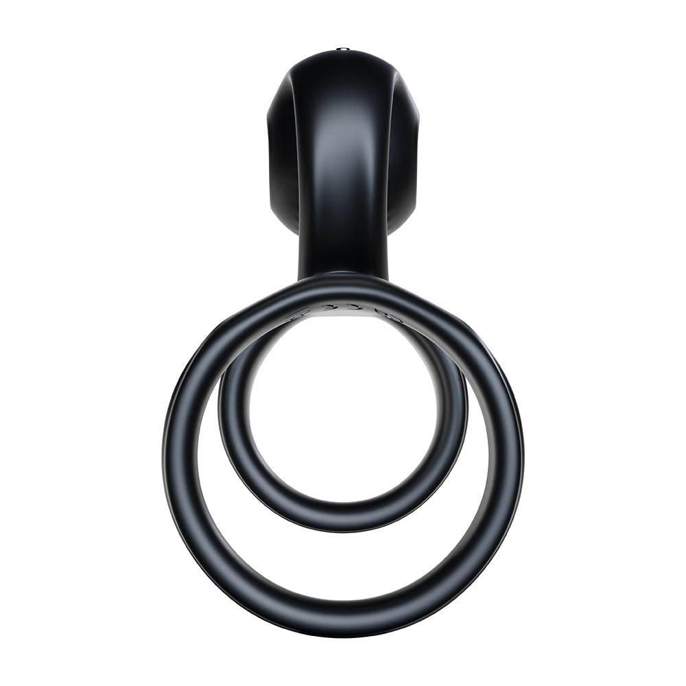 Snail Vibe SVibe Jovi Couples Ring Dual Stimulator Black