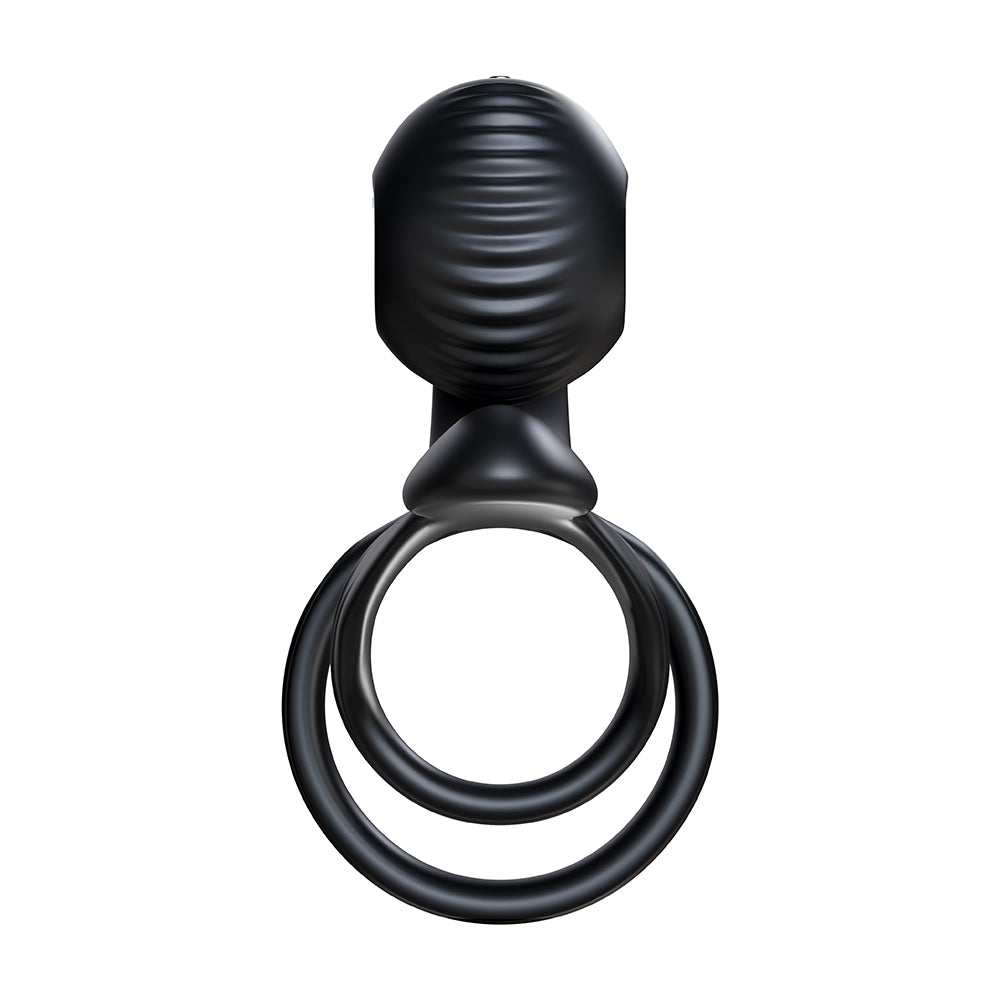 Snail Vibe SVibe Jovi Couples Ring Dual Stimulator Black