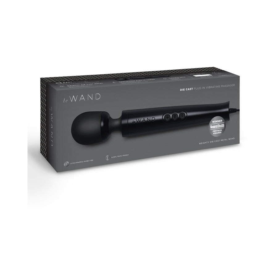Le Wand Die Cast Plug-In 10 Speed Wand Massager