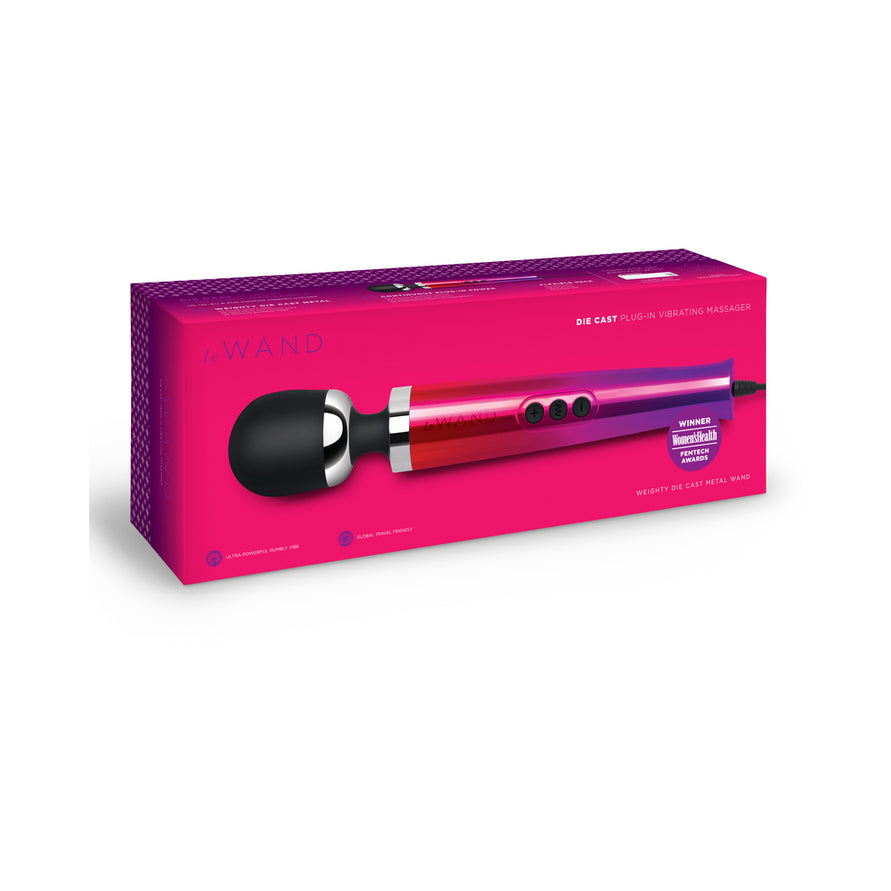 Le Wand Die Cast Plug-In 10 Speed Wand Massager