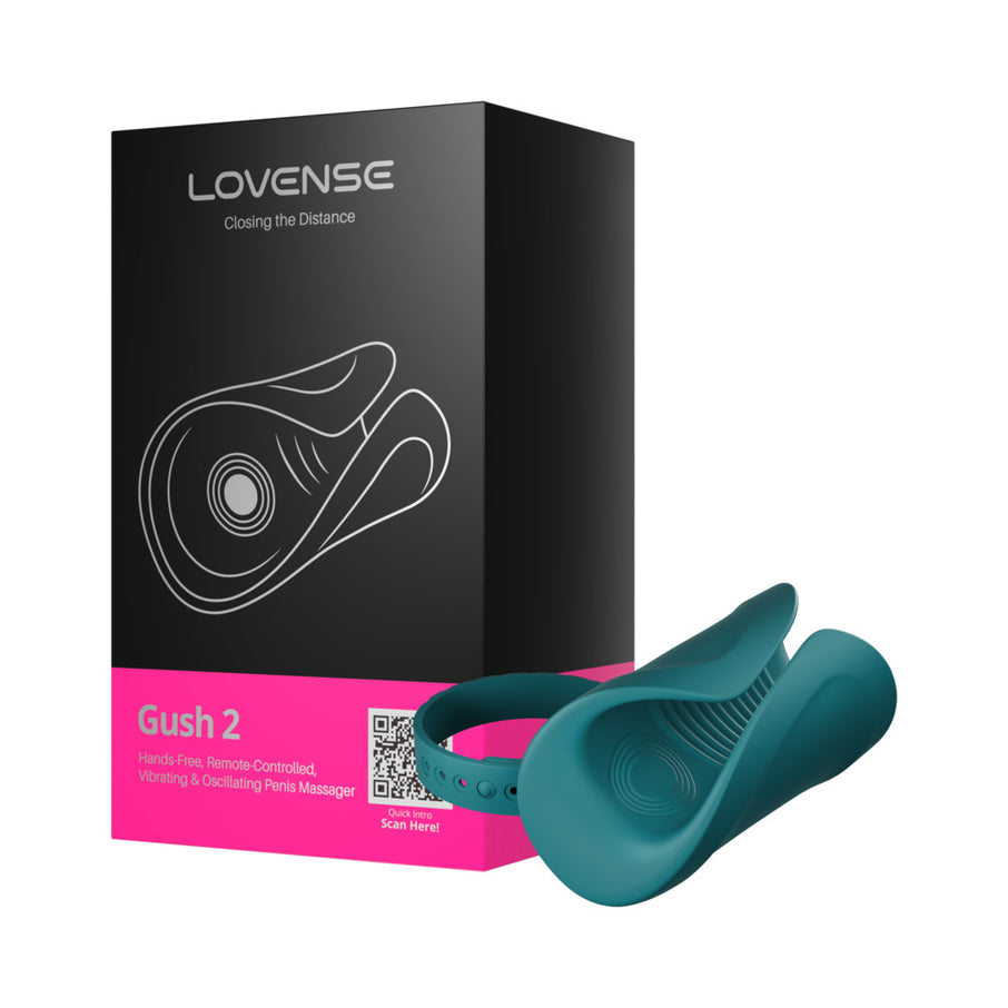 Lovense Gush 2 Vibrating & Oscillating Penis Massager