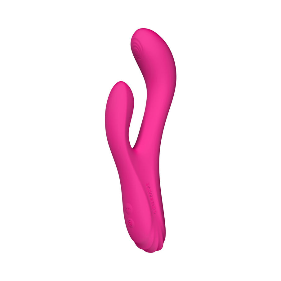 Lovense Osci 3 Remote Control Heating Thumper Clit and G-Spot Rabbit Vibrator Pink
