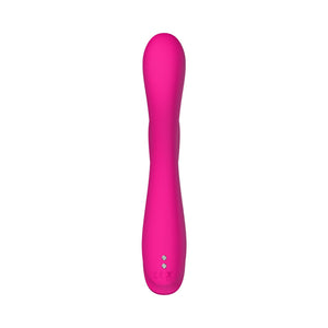 Lovense Osci 3 Remote Control Heating Thumper Clit and G-Spot Rabbit Vibrator Pink
