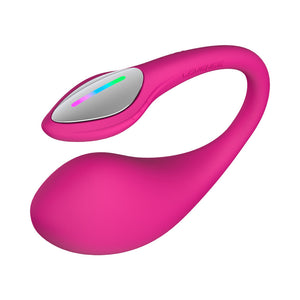 Lovense Lush 4 Bluetooth Remote-Controlled Egg Vibrator Pink