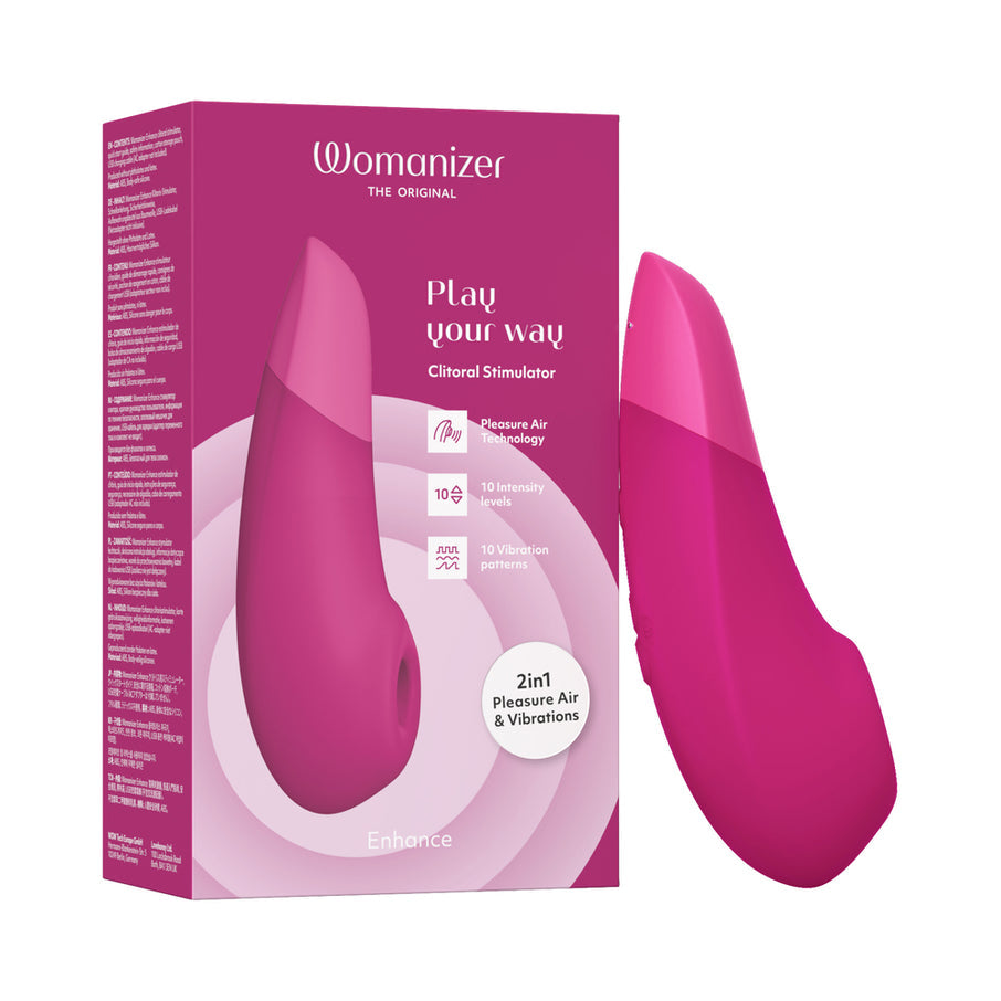 Womanizer Enhance Vibrant Clitoral Stimulator with Pleasure Air Technology