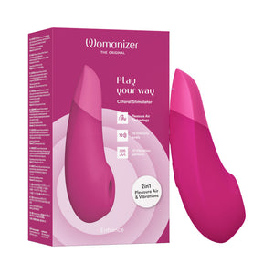 Womanizer Enhance Vibrant Clitoral Stimulator with Pleasure Air Technology
