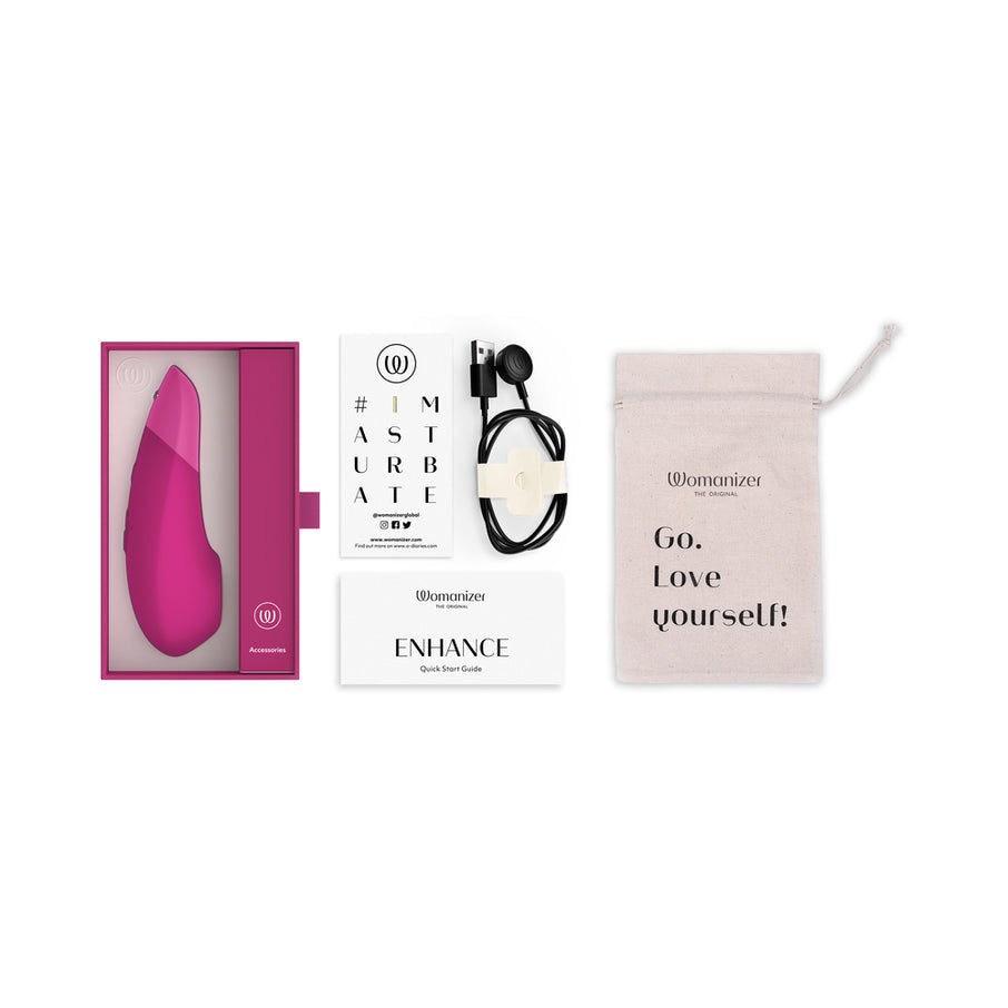 Womanizer Enhance Vibrant Clitoral Stimulator with Pleasure Air Technology