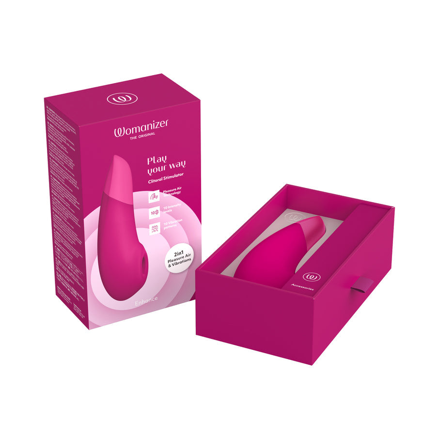 Womanizer Enhance Vibrant Clitoral Stimulator with Pleasure Air Technology