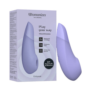 Womanizer Enhance Vibrant Clitoral Stimulator with Pleasure Air Technology