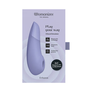 Womanizer Enhance Vibrant Clitoral Stimulator with Pleasure Air Technology