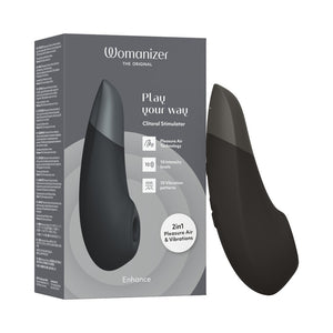 Womanizer Enhance Vibrant Clitoral Stimulator with Pleasure Air Technology