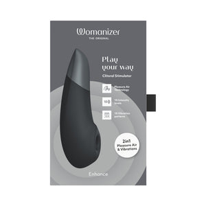Womanizer Enhance Vibrant Clitoral Stimulator with Pleasure Air Technology