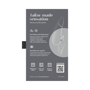 Womanizer Enhance Vibrant Clitoral Stimulator with Pleasure Air Technology