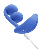 Melody Pressure Sensing App-Controlled Twin Balls Dual Clit and G Spot Vibrator