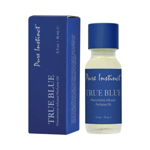 Pure Instinct Pheromone Perfume Oil With Dropper True Blue 15 ml 0.5 fl. oz