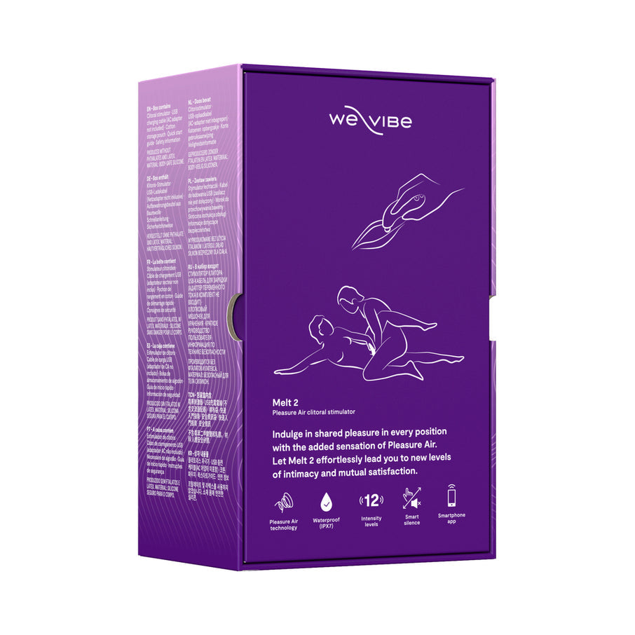We-Vibe Melt 2 Pleasure Air Clit Stimulator with Pleasure Air Technology