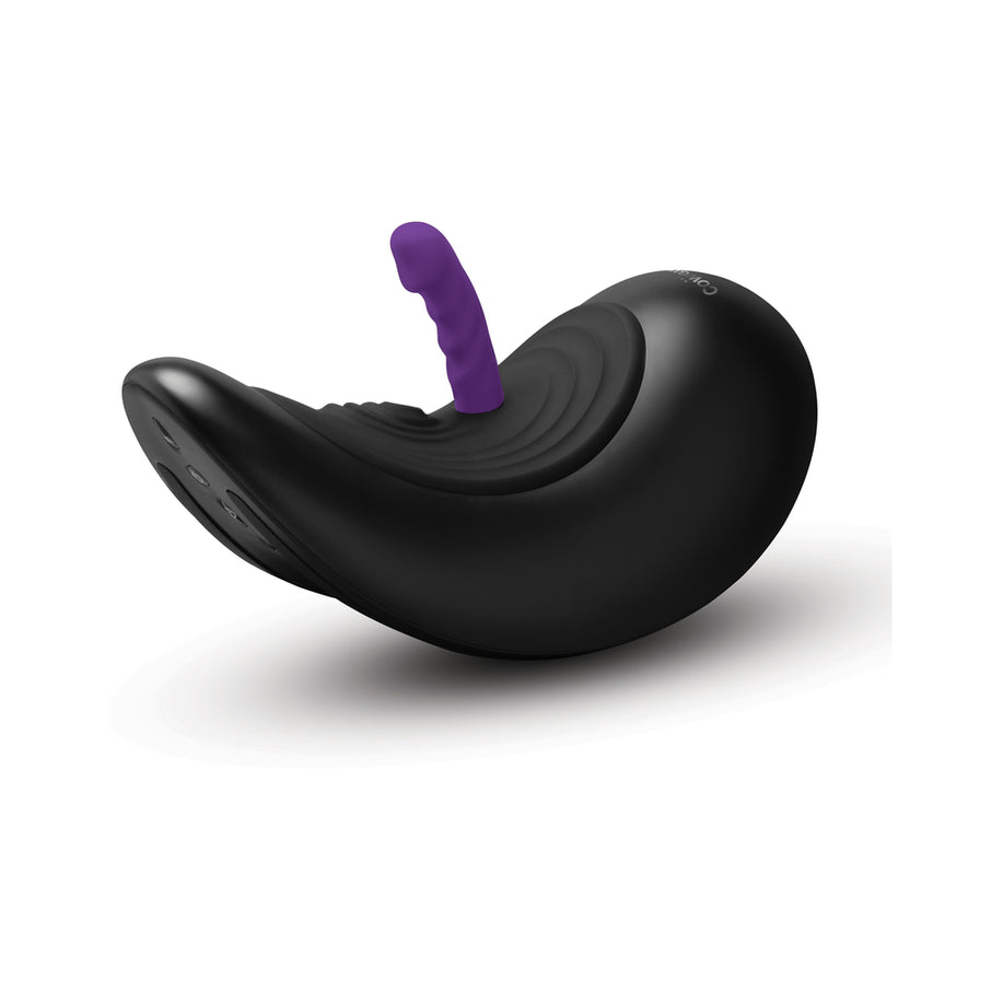 The Cowgirl Saddle Remote Control Sex Machine with 2 Motors Black