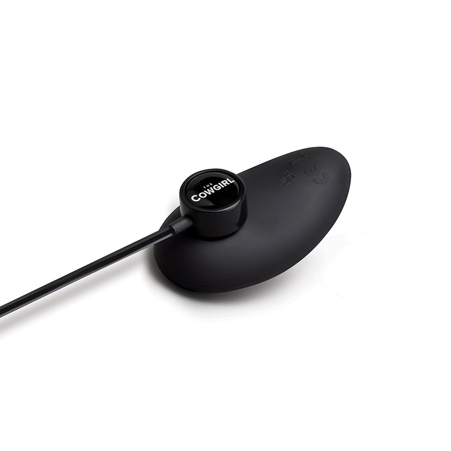 The Cowgirl Saddle Remote Control Sex Machine with 2 Motors Black