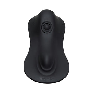 Cowgirl Rodeo Rumbler Grinding Vibrating Tapping Rechargeable Silicone Dildo Black