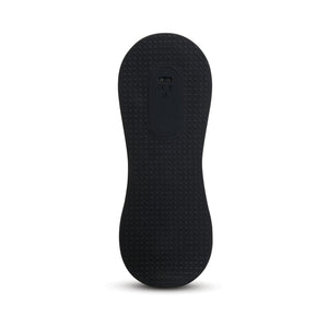 Cowgirl Rodeo Rumbler Grinding Vibrating Tapping Rechargeable Silicone Dildo Black