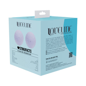 Loveline ComfortPulse 10 Function Silicone Rechargeable Massager Lavender