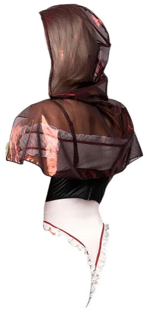 Fantasy Lingerie Play Dangerous Darling 3-Piece Costume Set White