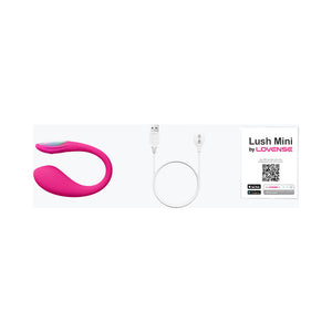 Lovense Lush Mini Sound Activated Multi Speed App Enabled G Spot Vibrator