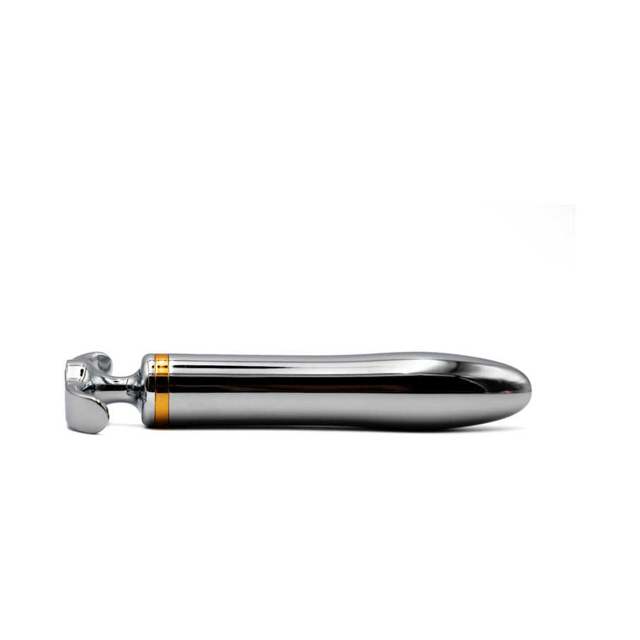 Fly Me To The Moon Metal Vibrator with Ergonomic Safety Handle