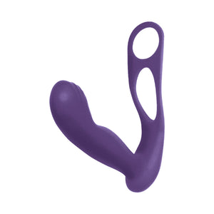 The Royal P-Spot Massager Rechargeable Silicone Prostate Stimulator Purple